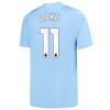 Maglia ufficiale Manchester City Doku 11 Casa 2023-24 per Bambino